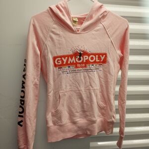 Pink Women's Hoodie gymopoly 2008